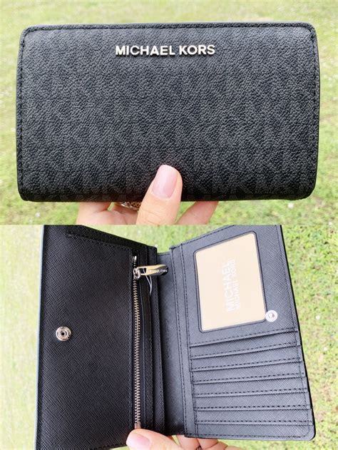 women's michael kors wallet small|Michael Kors black wallet women's.